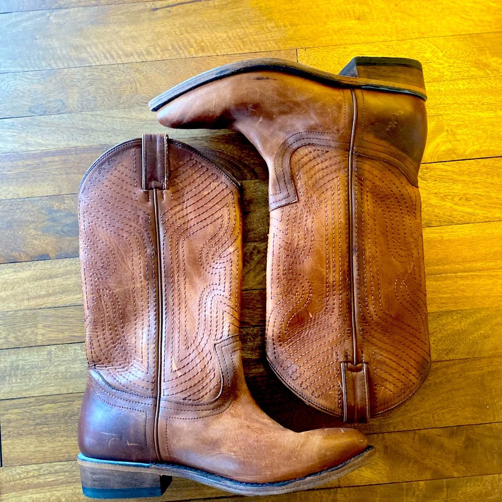 Frye cowboy boots